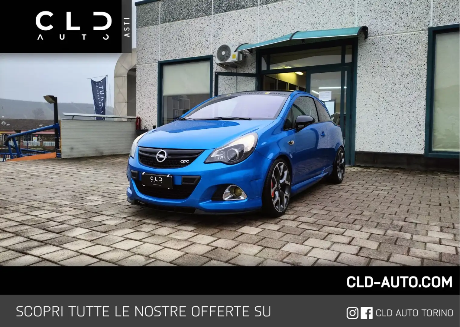 Opel Corsa 1.6 turbo Opc 192cv FL Blu/Azzurro - 1
