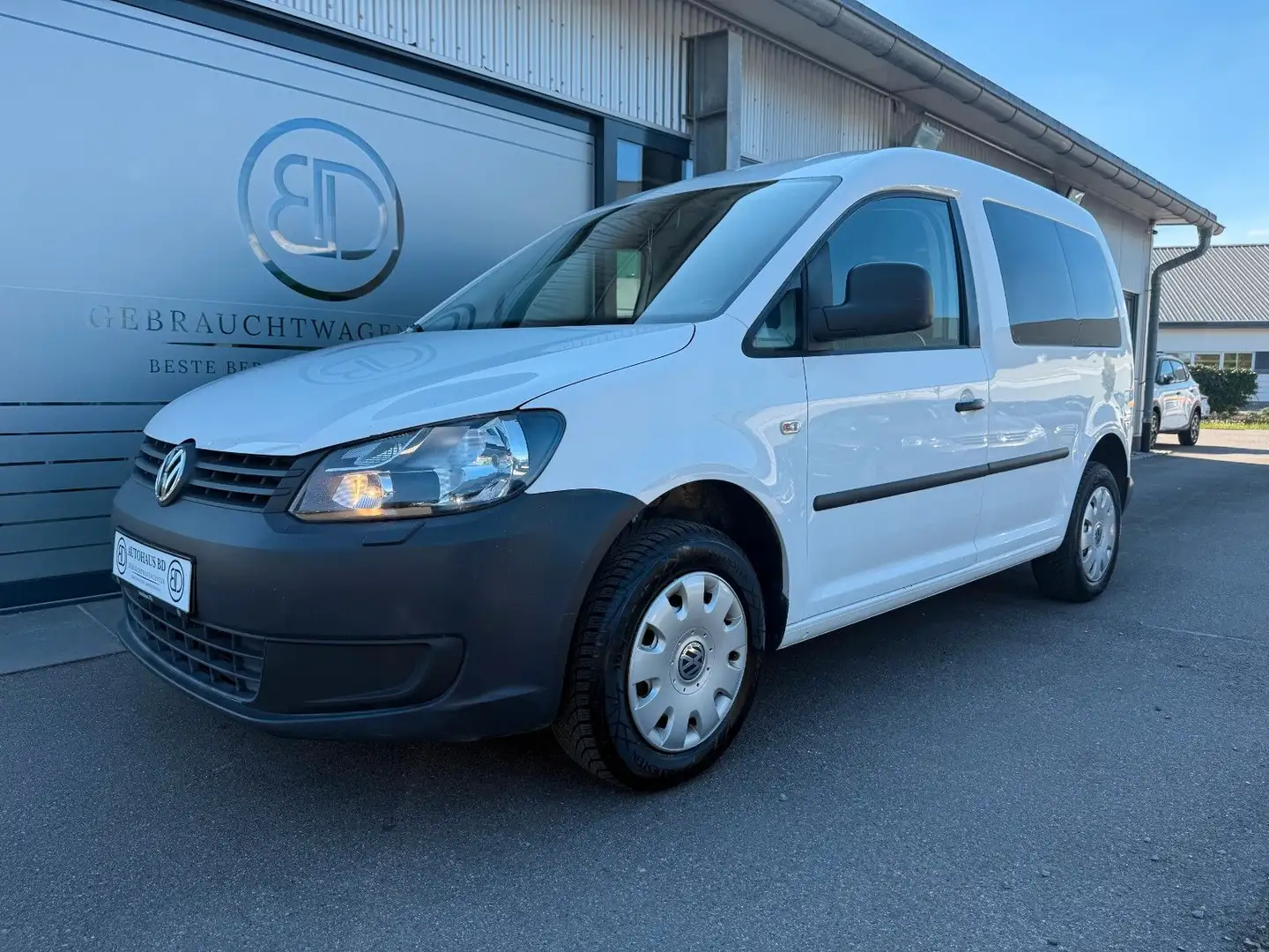 Volkswagen Caddy Kasten/Kombi Kasten*Euro5*AHK*Klima*2Hand* Blanc - 1