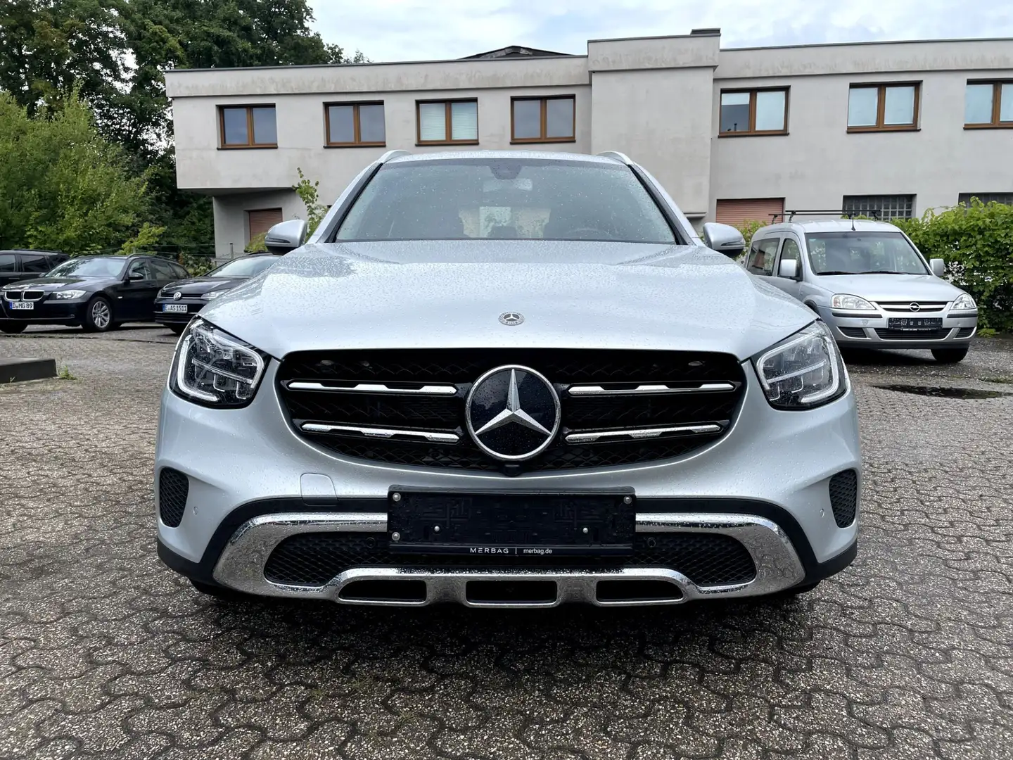 Mercedes-Benz GLC 200 4MATIC *Aut.*AHK*LED-Performance* Argent - 2