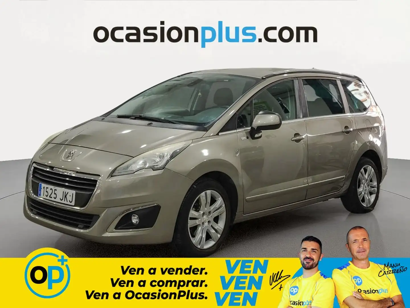 Peugeot 5008 1.6 BlueHDi Style 7 pl. 120 Gris - 1