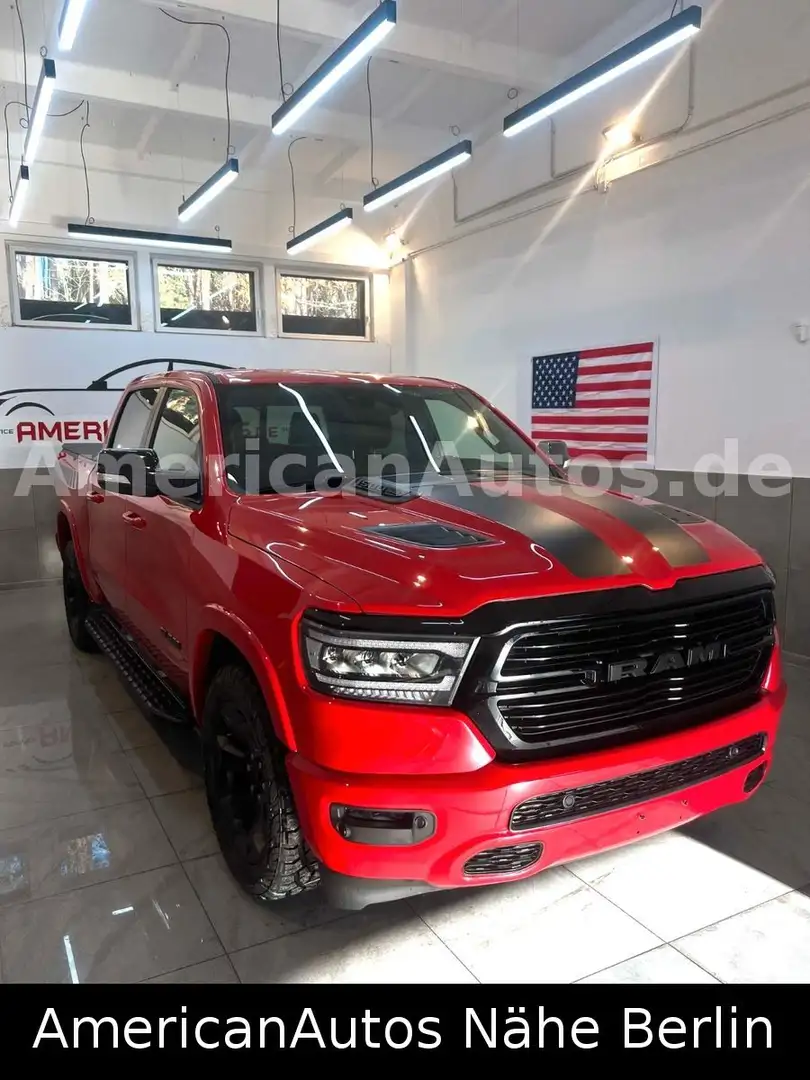 Dodge RAM Laramie V8 5,7L 4X4 AHK GARANTIE Rot - 1