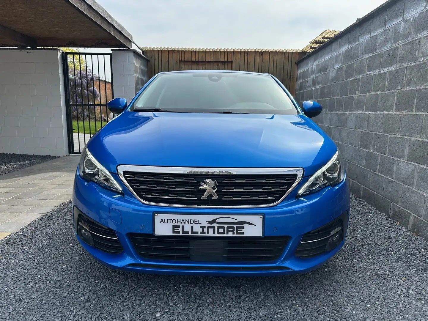 Peugeot 308 1.5 BlueHDi Allure Keyless Led Navi Lineass BT Cam Bleu - 2