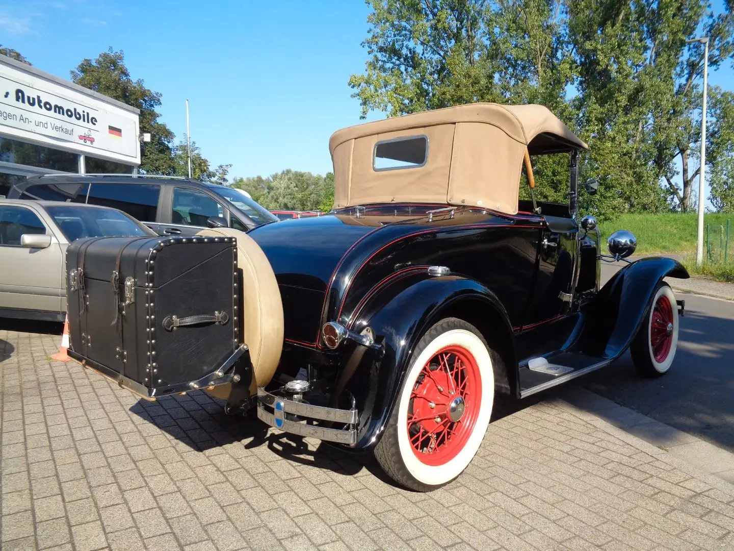 Ford Henry Model A Roadster Deluxe Mitchell TOP Zust Schwarz - 2