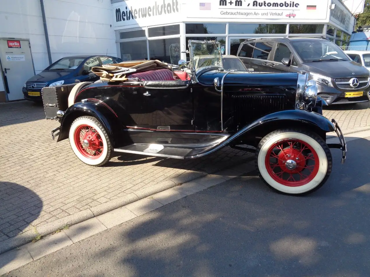 Ford Henry Model A Roadster Deluxe Mitchell TOP Zust, foto 6