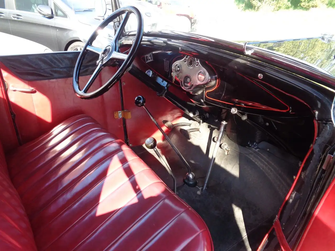 Ford Henry Model A Roadster Deluxe Mitchell TOP Zust, foto 9