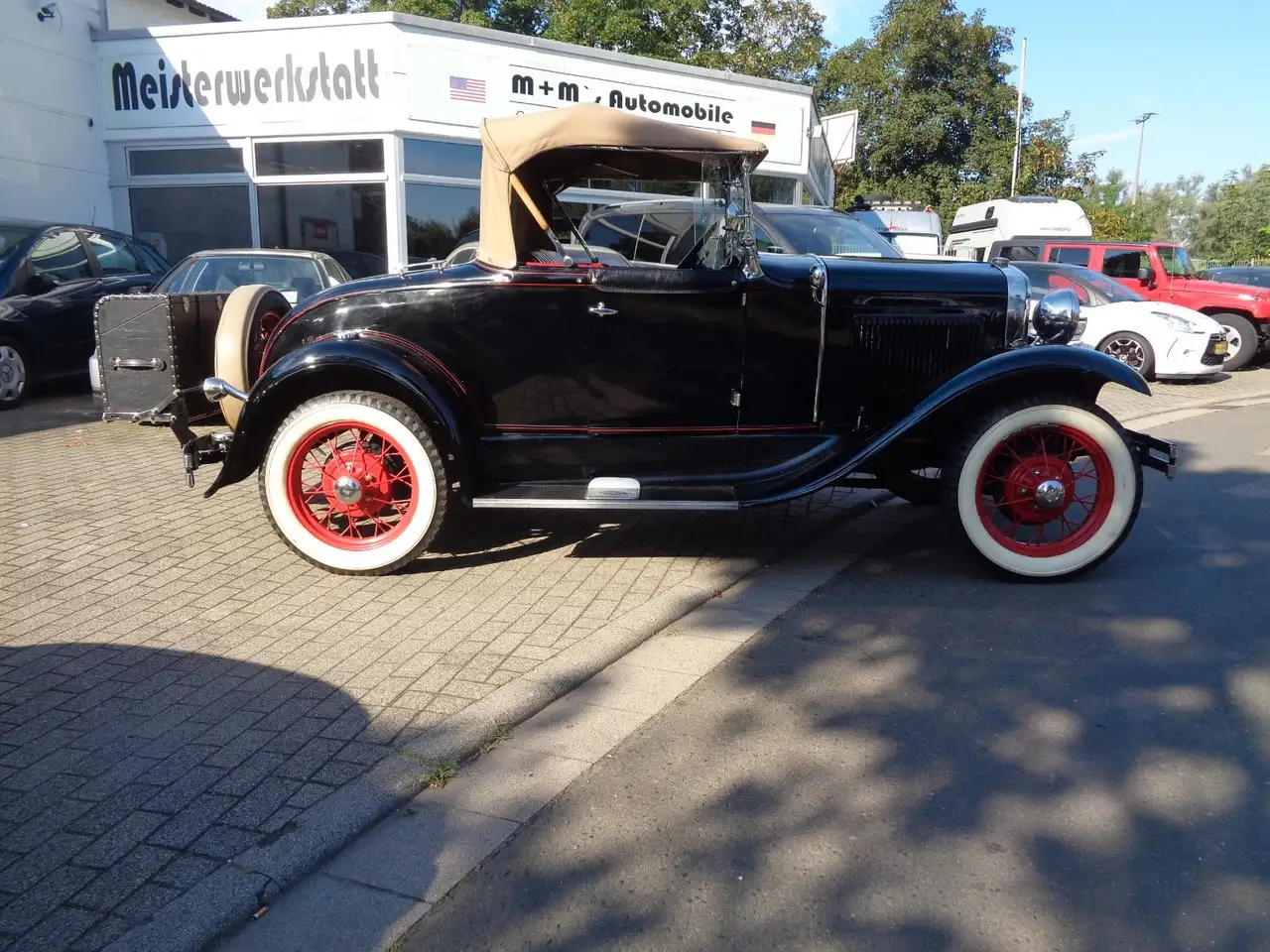 Ford Henry Model A Roadster Deluxe Mitchell TOP Zust, foto 4