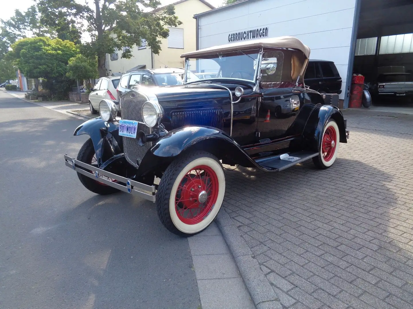 Ford Henry Model A  Roadster Deluxe Mitchell TOP Zust Černá - 1