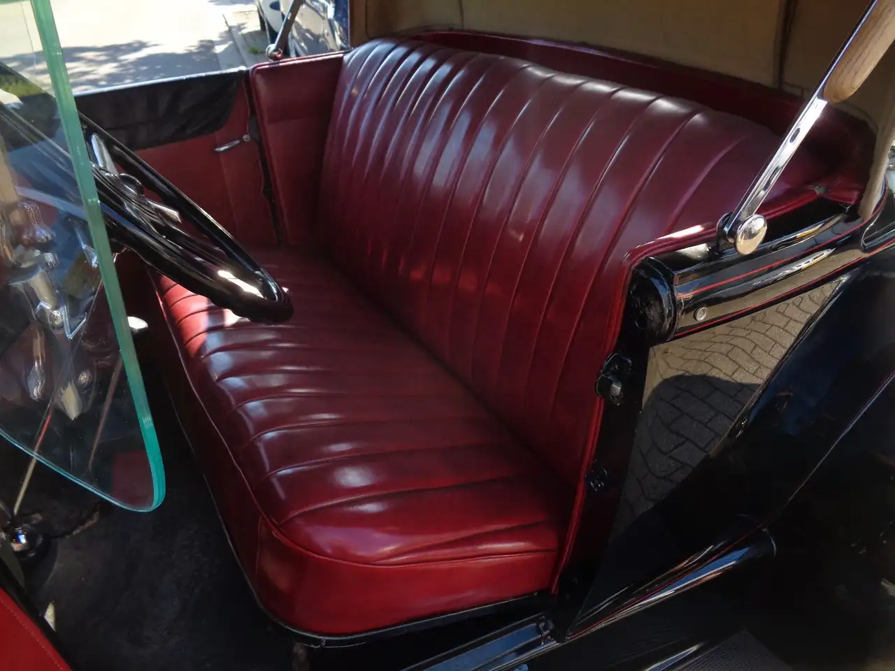 Ford Henry Model A Roadster Deluxe Mitchell TOP Zust, foto 10
