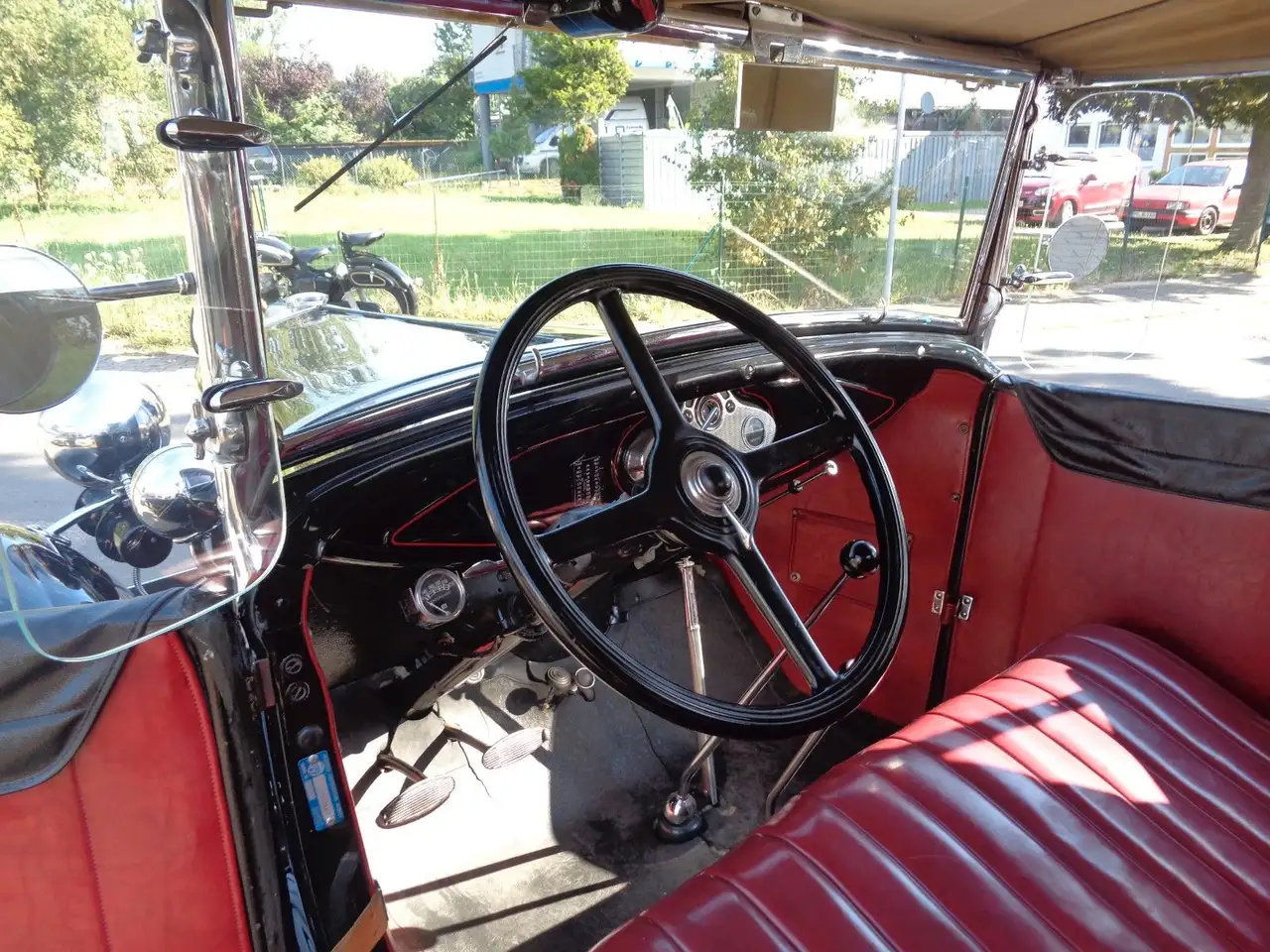 Ford Henry Model A Roadster Deluxe Mitchell TOP Zust, foto 8