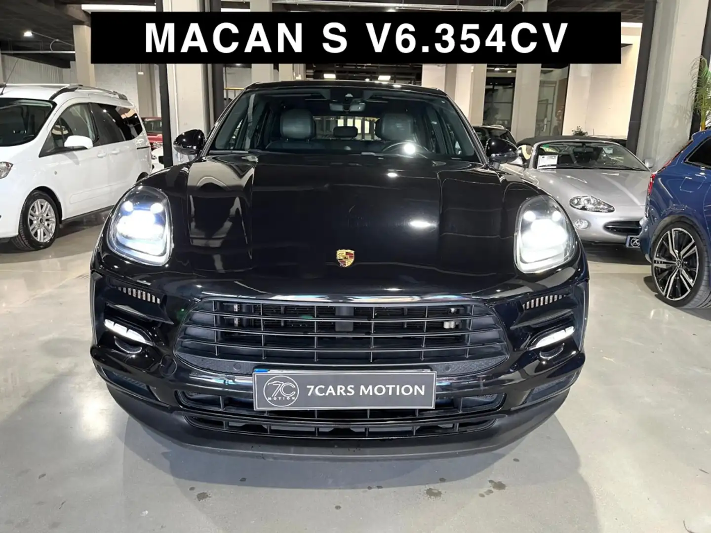 Porsche Macan S Aut. Schwarz - 1