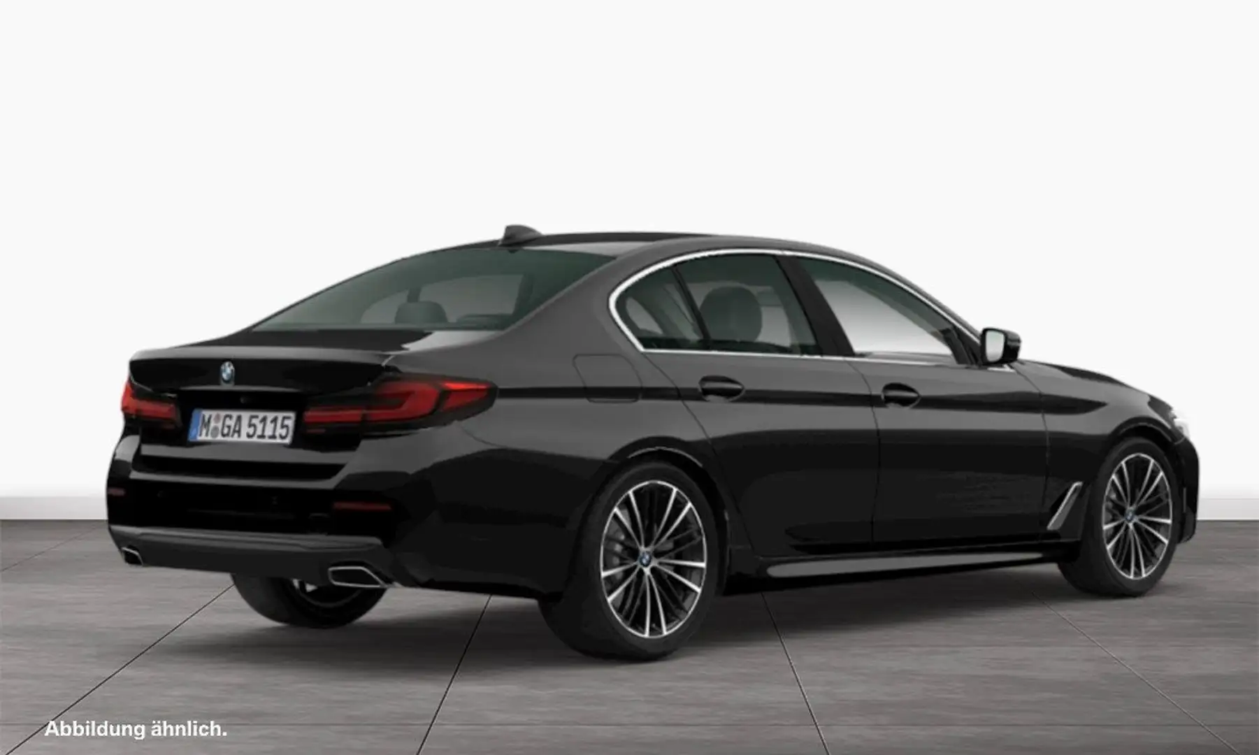 BMW 520 d Limousine STANDHEIZUNG akt.Geschwindigkeitsregel Schwarz - 2