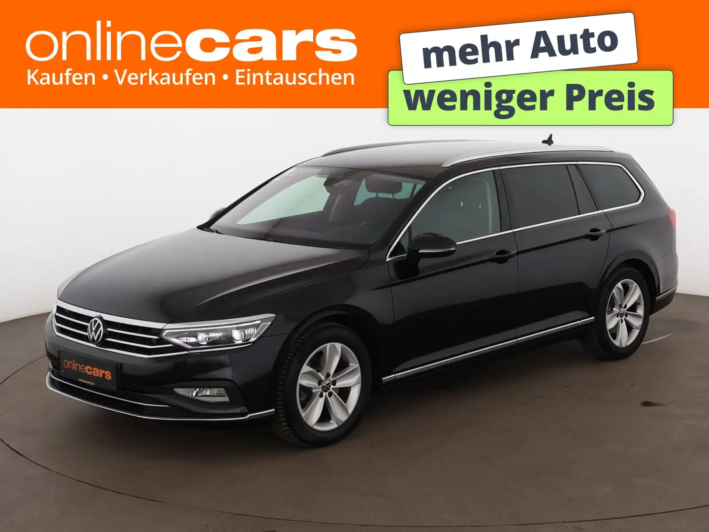 Volkswagen Passat Variant 2.0 TDI 4Motion Elegance Aut LED Schwarz - 1