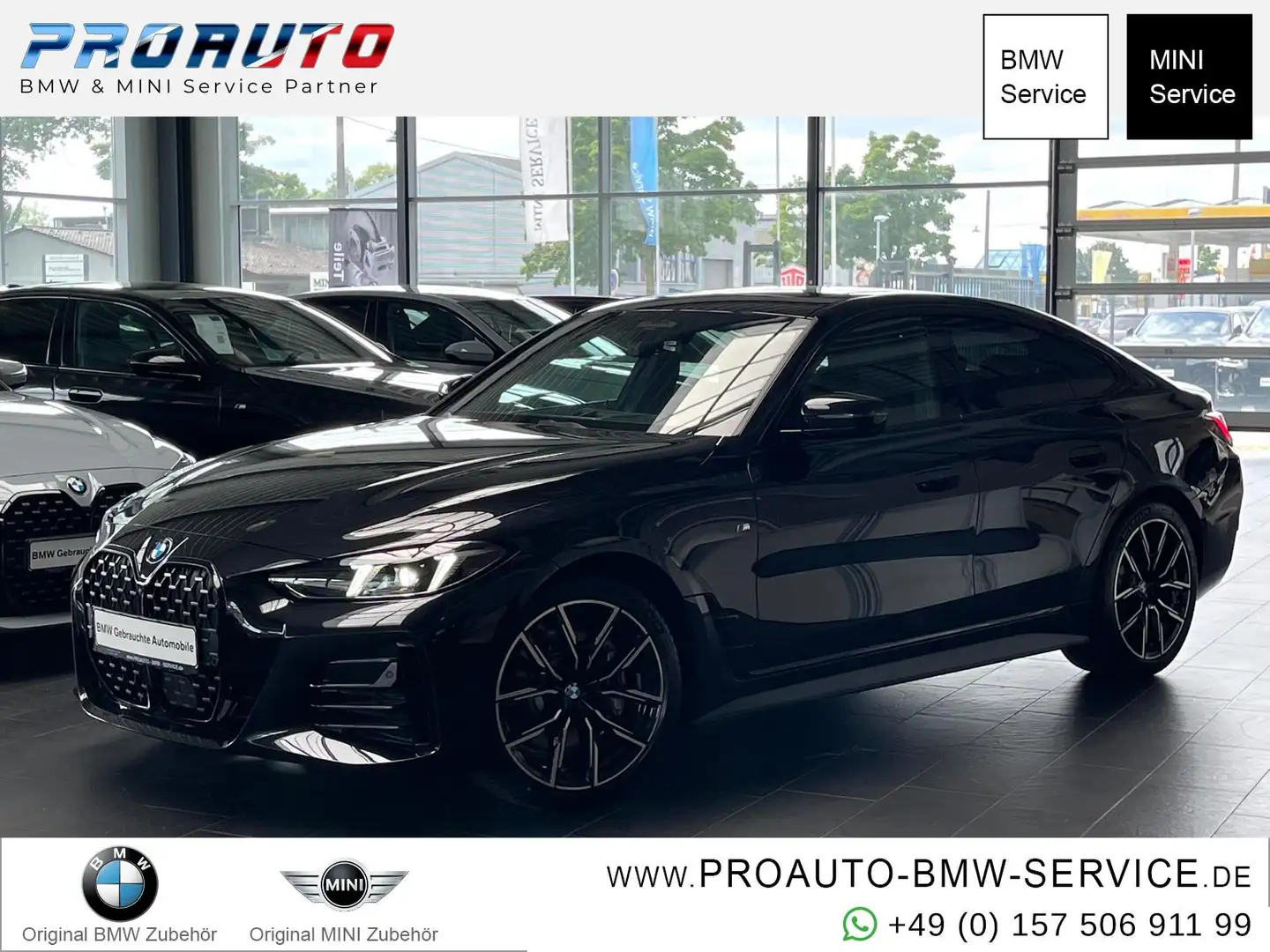 BMW 430 xDr.GC M Sport K.Zg/HUD/GSD/HiFi/360°/19"Alu Černá - 1
