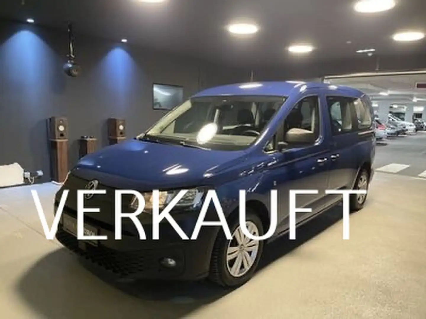 Volkswagen Caddy Kombi Maxi Schiebetür LI&RE Bleu - 1