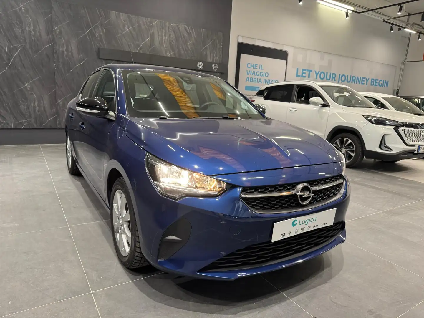 Opel Corsa 5 Porte 1.2  Edition Blauw - 1