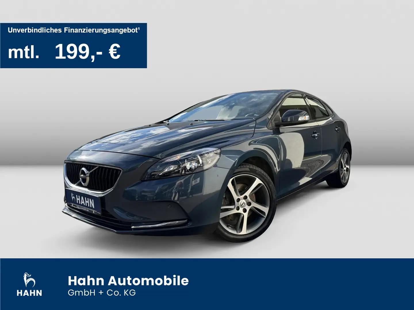 Volvo V40 T2 2.0 Kinetic NAV LED KAM PARK WINTERPAKET Blauw - 1
