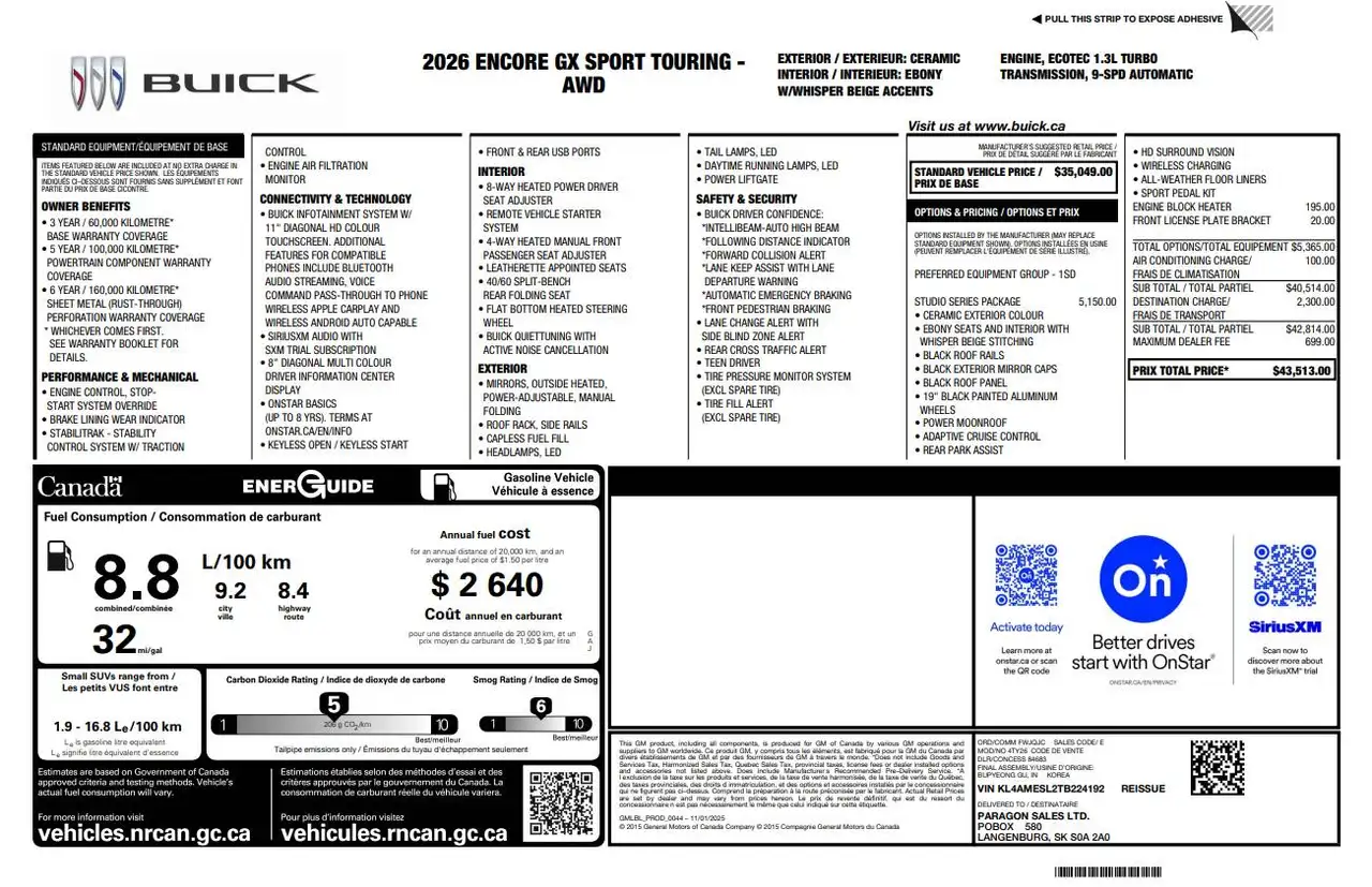 2026 Buick Encore