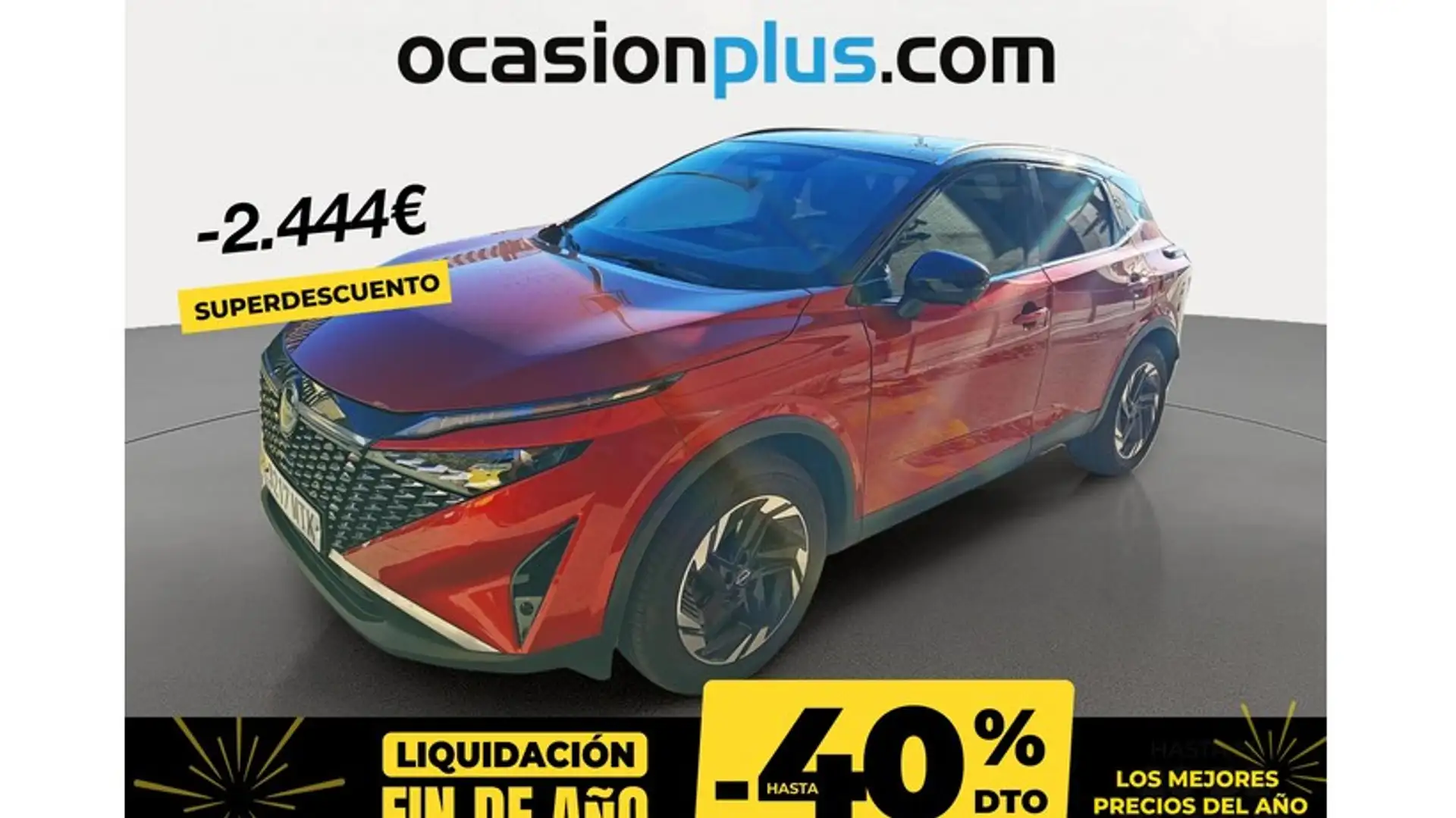 Nissan Qashqai 1.3 DIG-T mHEV 12V N-Connecta 4x2 Aut. 116kW Rouge - 1