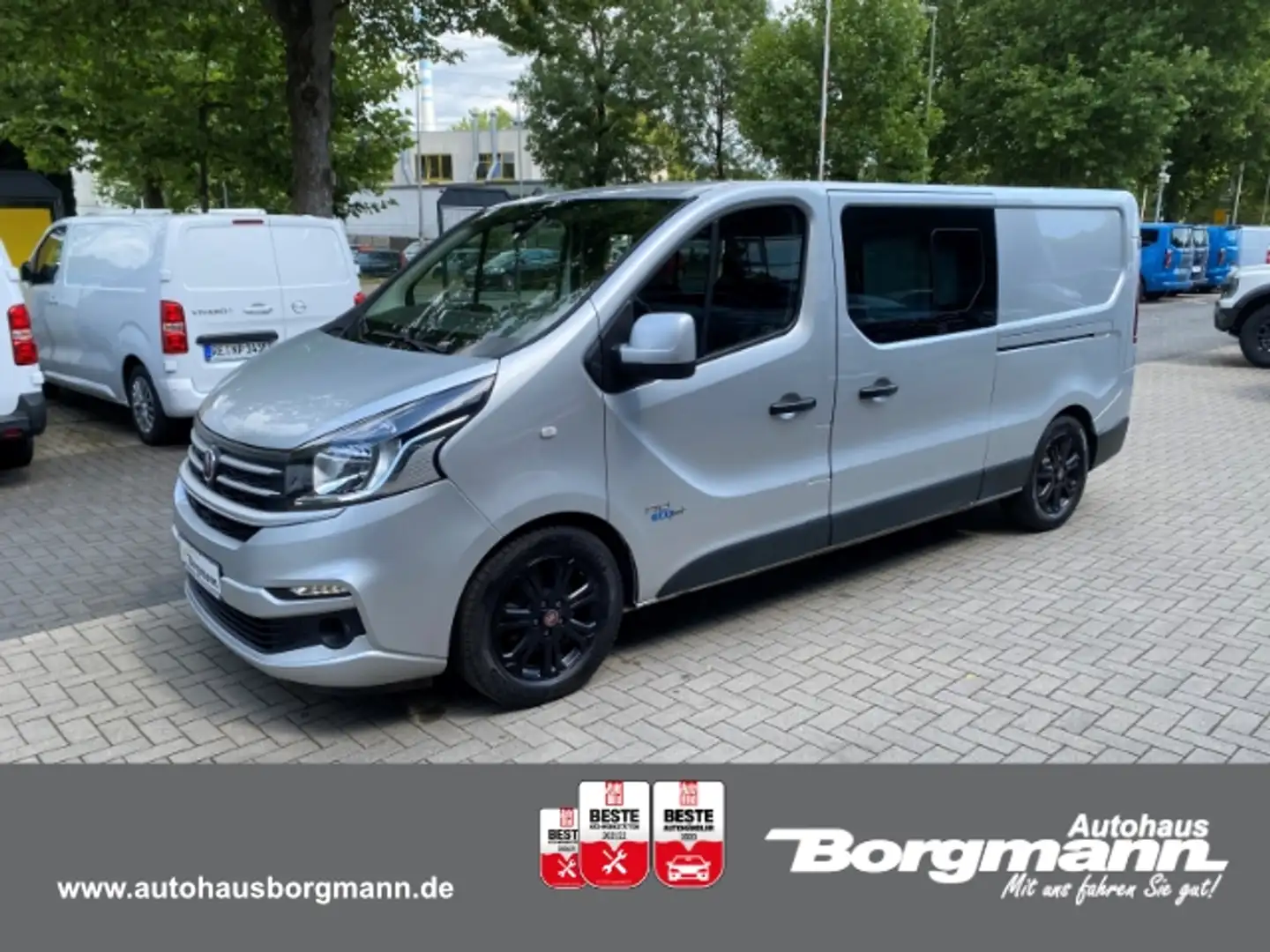 Fiat Talento DoKa AHK Navi SHZ Rückfahrkamera Tempomat Argent - 1