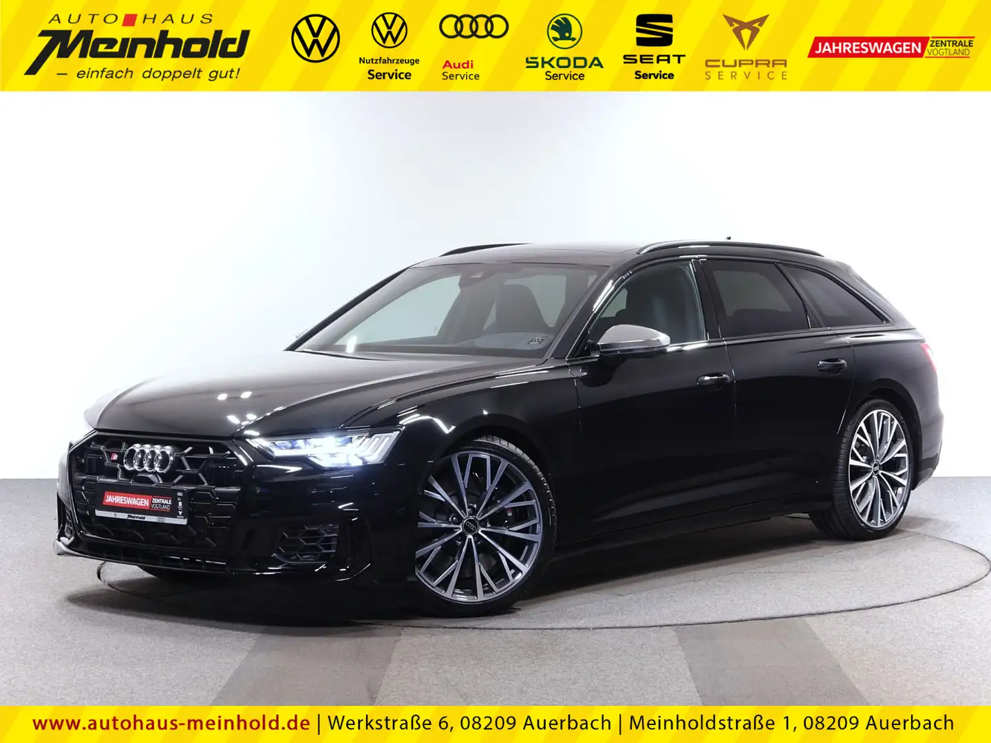 Audi S6 TDI tiptronic, AHK, Standh., B&Q, 21" Noir - 1