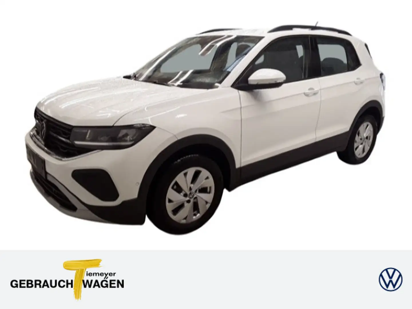 Volkswagen T-Cross 1.0 TSI LIFE NAVI LED SITZH CLIMATRONIC Wit - 1