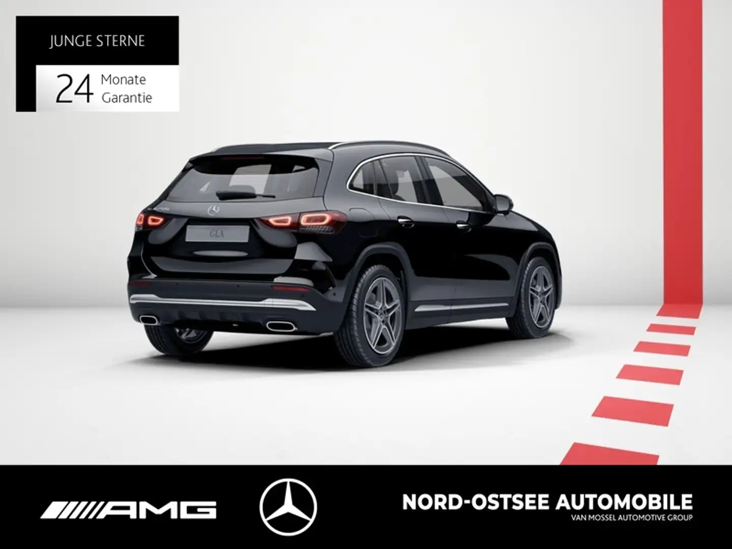 Mercedes-Benz GLA 250 e AMG LINE  LED KEYLESS PDC TEMPOMAT Schwarz - 2