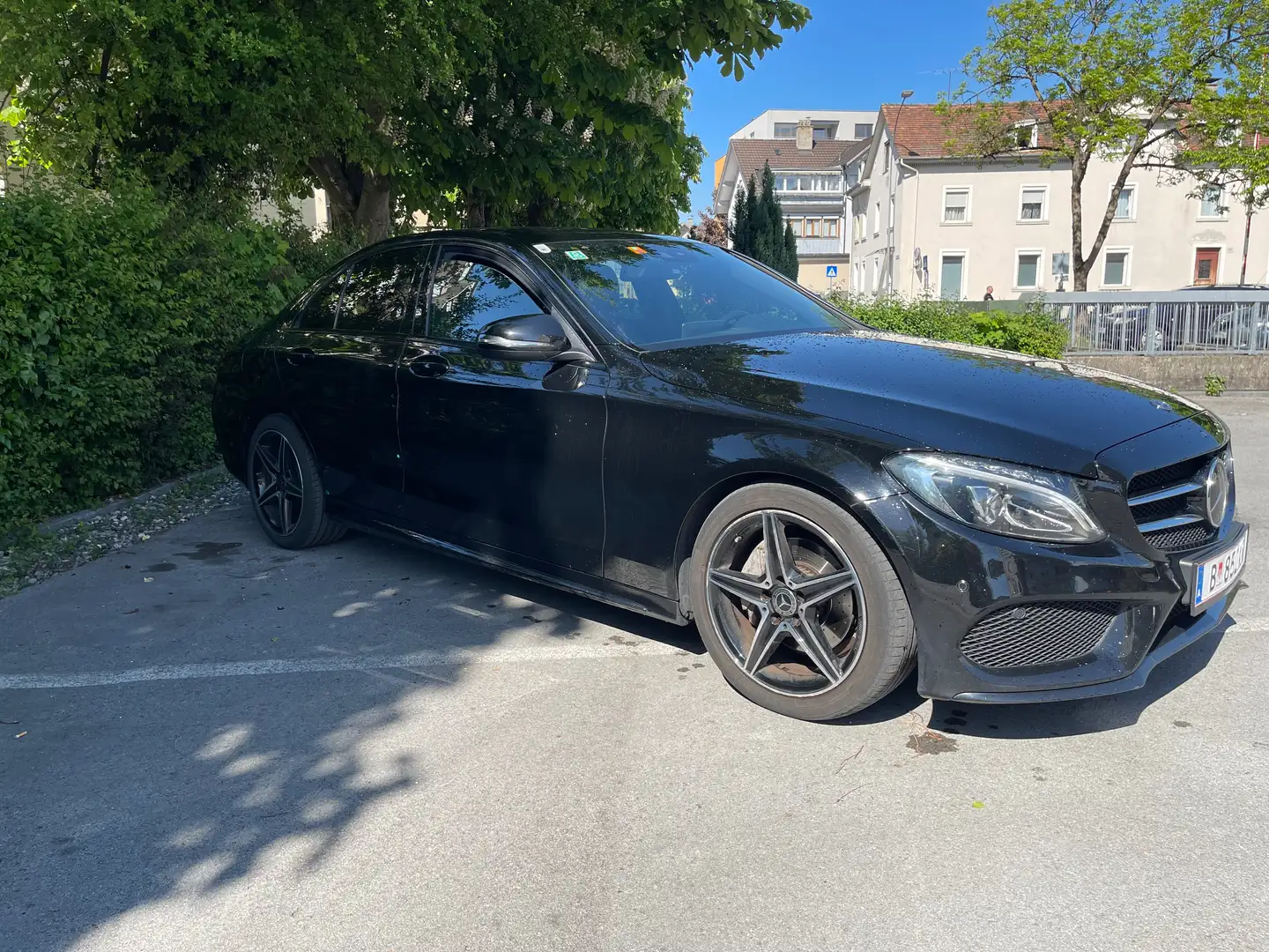 Mercedes-Benz C 200 C 200 d AMG Line Aut. AMG Line Schwarz - 2