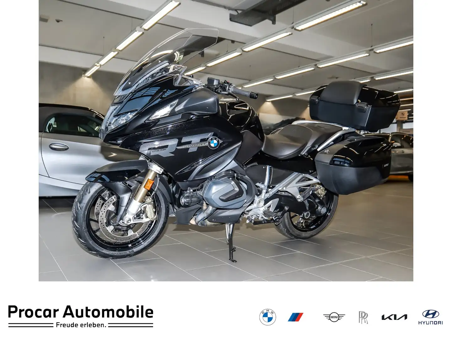 BMW R 1250 RT Topcase Dynamik Komfort Negru - 1