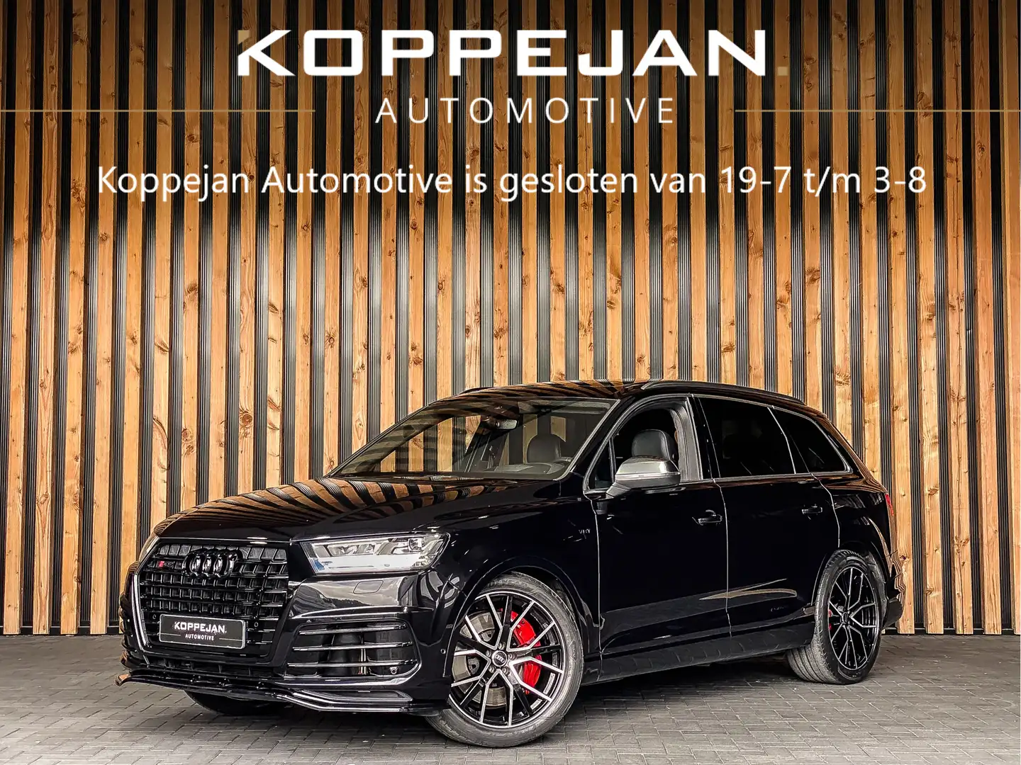 Audi SQ7 4.0 TDI 435PK Quattro Pro Line + 7 persoons | PANO Чорний - 1