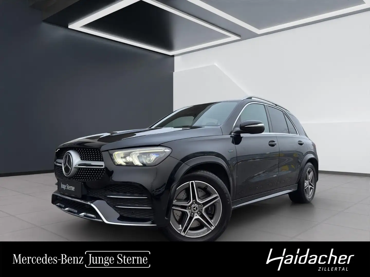 Mercedes-Benz GLE 350 de 4MATIC Distr PTS Shz Ambi FAP Mbeam Schwarz - 1