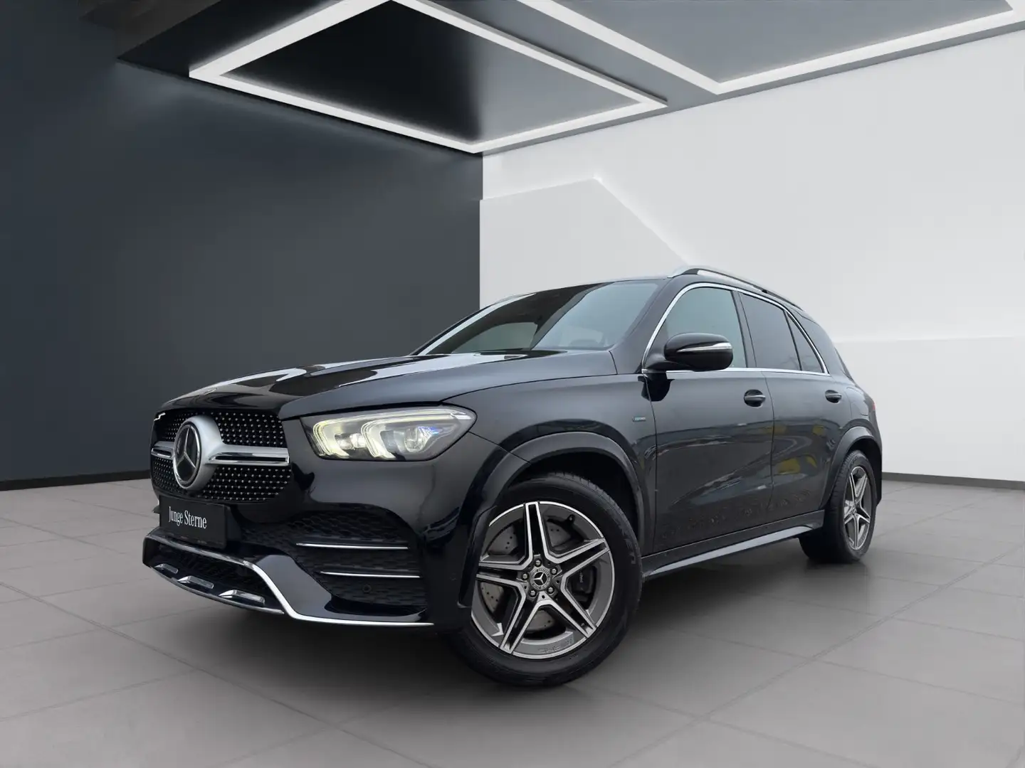 Mercedes-Benz GLE 350 de 4MATIC Distr PTS Shz Ambi FAP Mbeam Schwarz - 2
