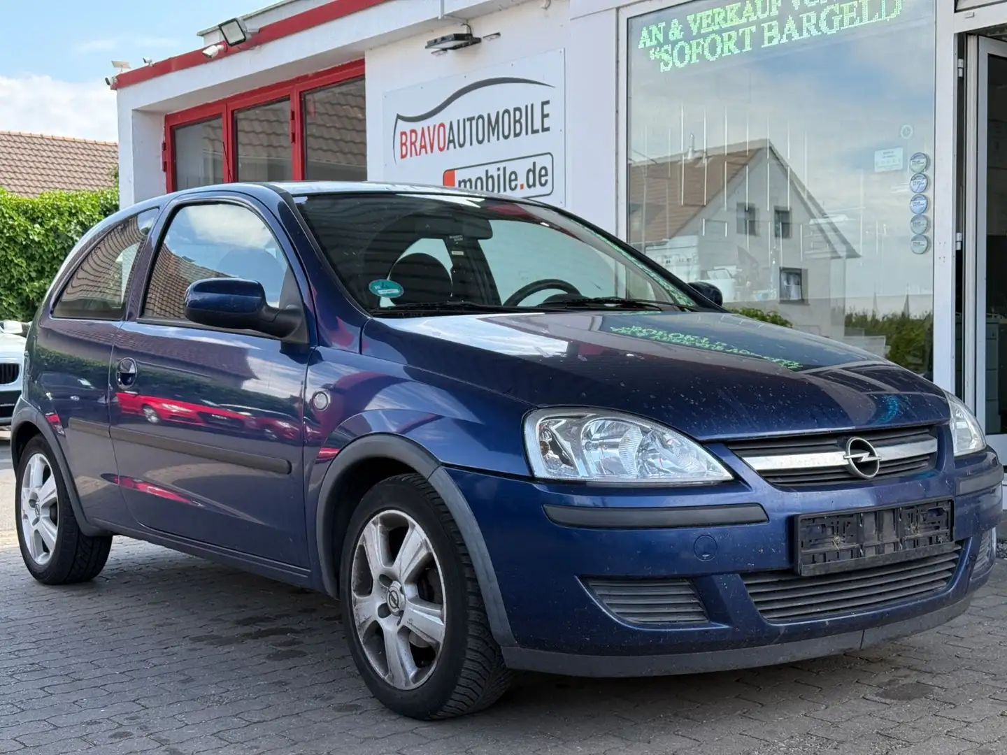 Opel Corsa 1.2 Enjoy/SCHIEBEDACH/TÜV 04.2026 Bleu - 1