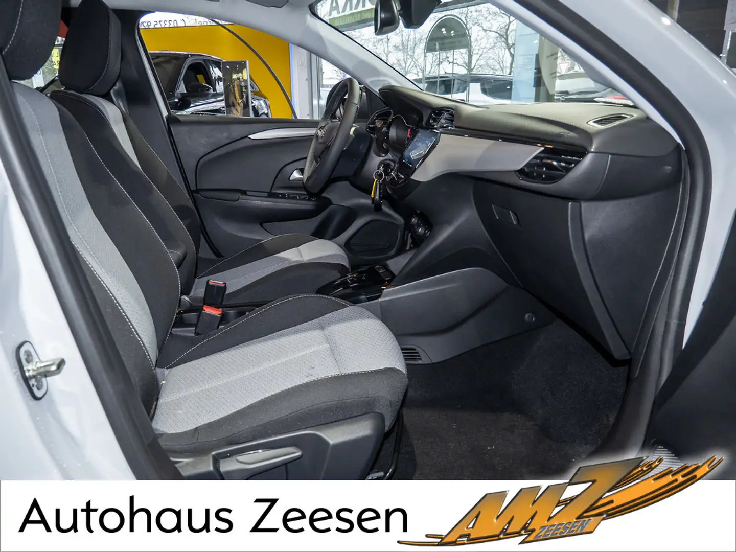 Opel Corsa Edition Hybrid (eDCT) PDC SHZ Allwetter Weiß - 2