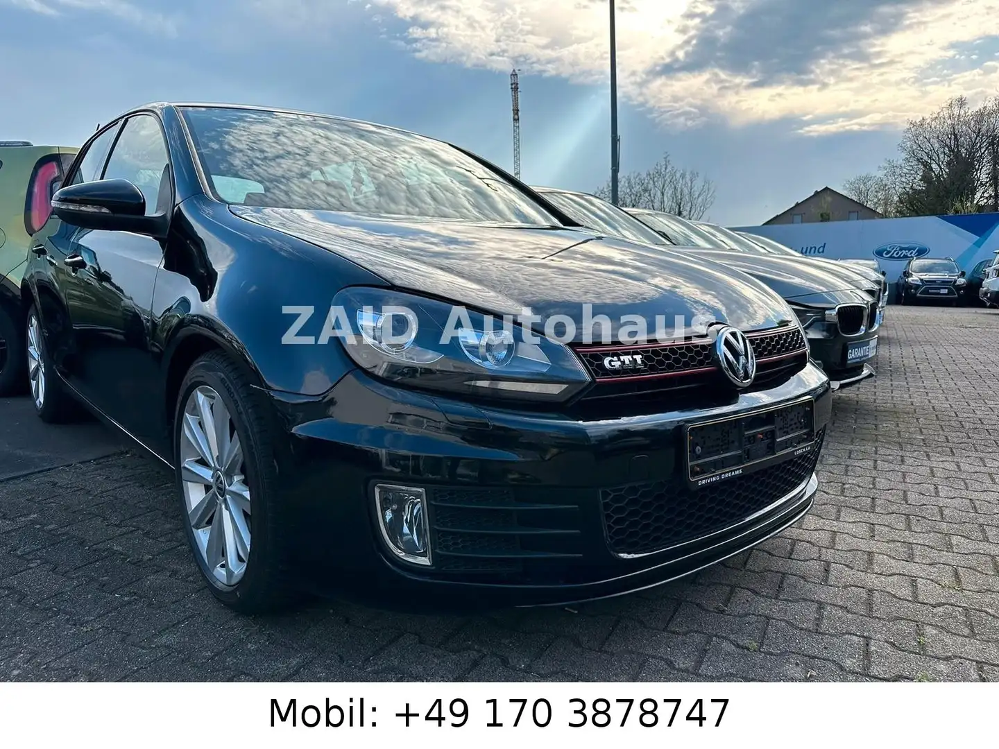 Volkswagen Golf VI  GTI 2,0L 5TTürg*nur33000km*LED*Volleder Zwart - 1