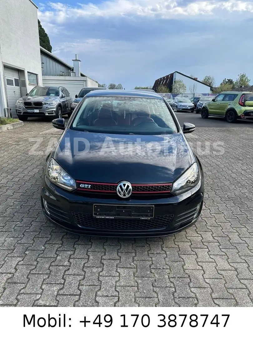 Volkswagen Golf VI  GTI 2,0L 5TTürg*nur33000km*LED*Volleder Zwart - 2