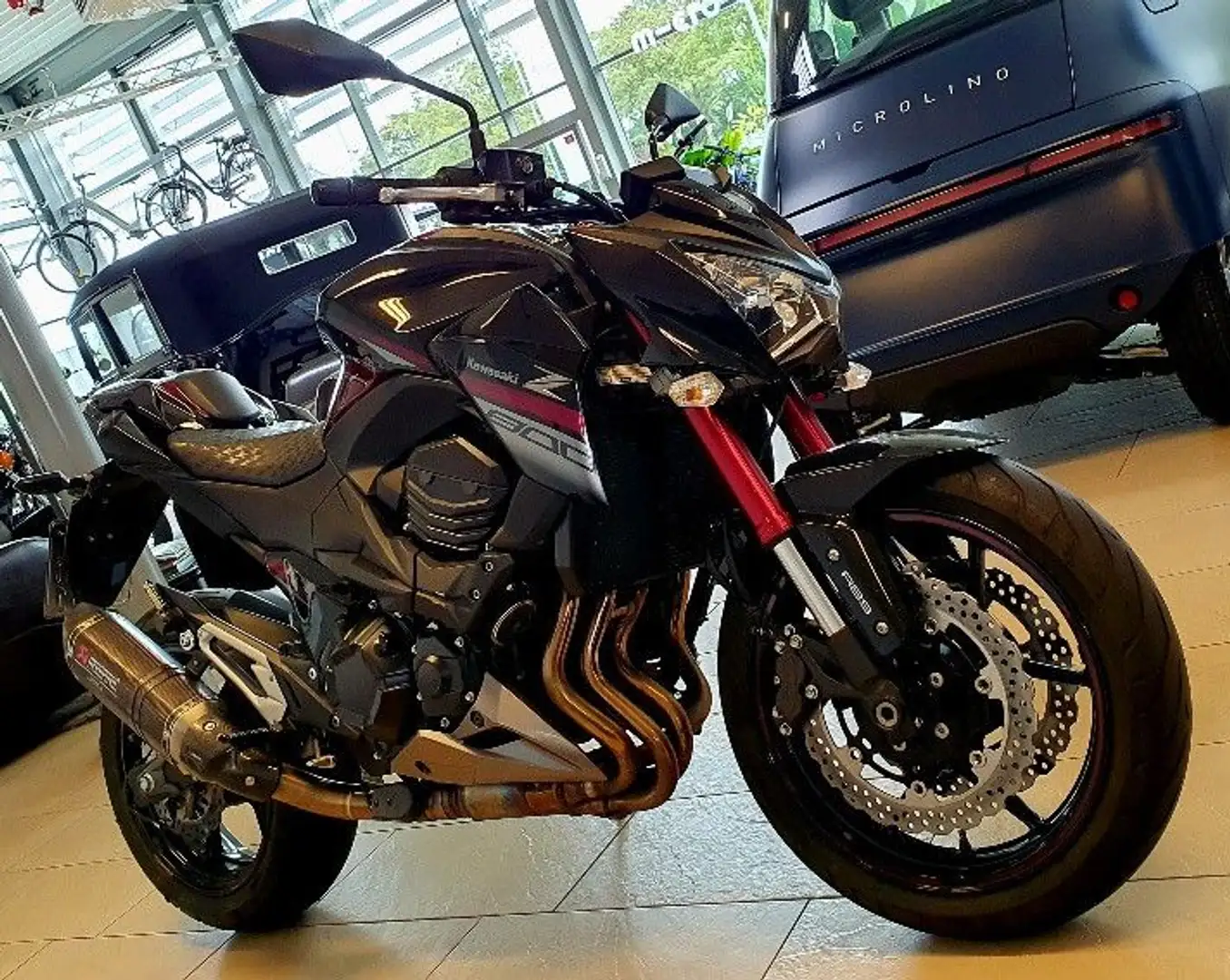 Kawasaki Z 800 Sugomi Edition Akrapovic Roşu - 1