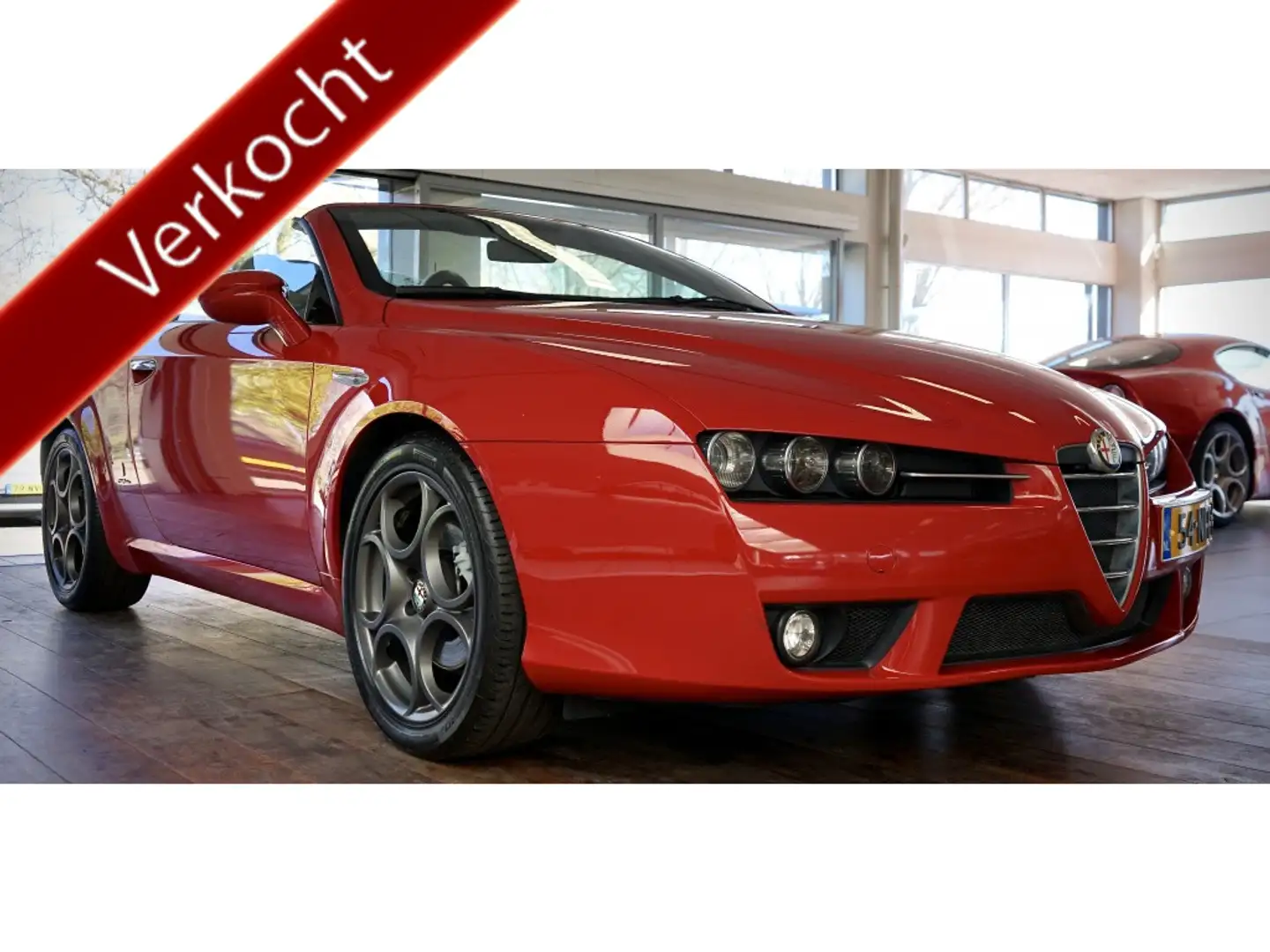 Alfa Romeo Spider 2.2 JTS Exclusive | 52.000 kilometer | Rojo - 1