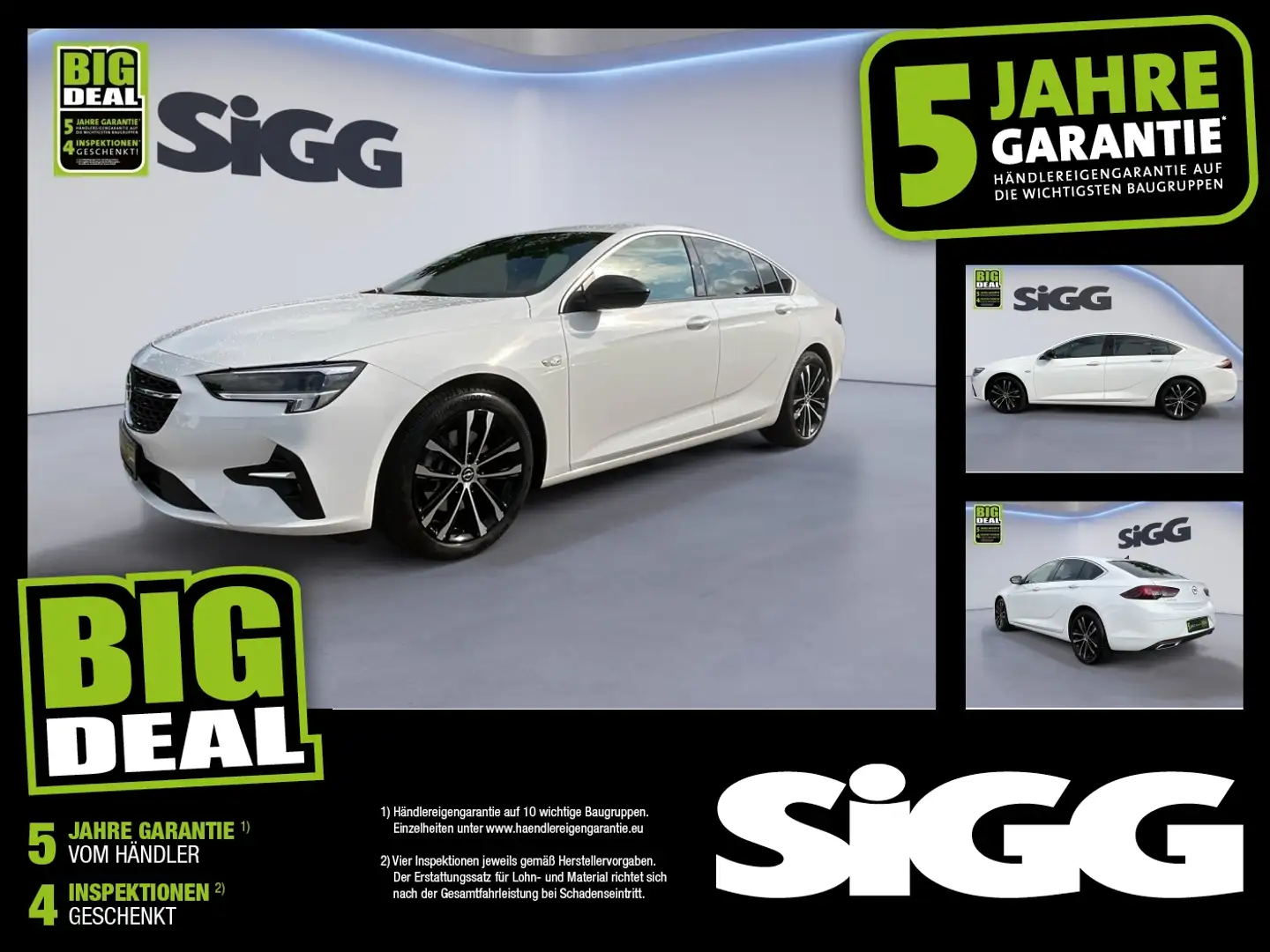 Opel Insignia B Grand Sport 2.0 Alcantara Matrix Scheinwerfer Blanc - 1