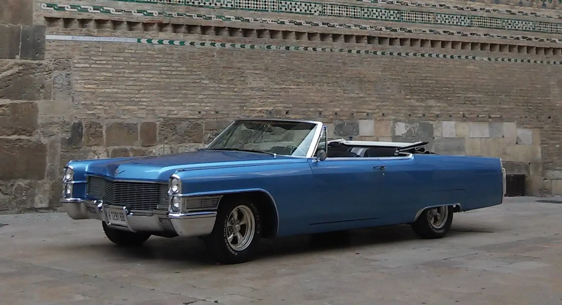 Cadillac Deville Azul - 1