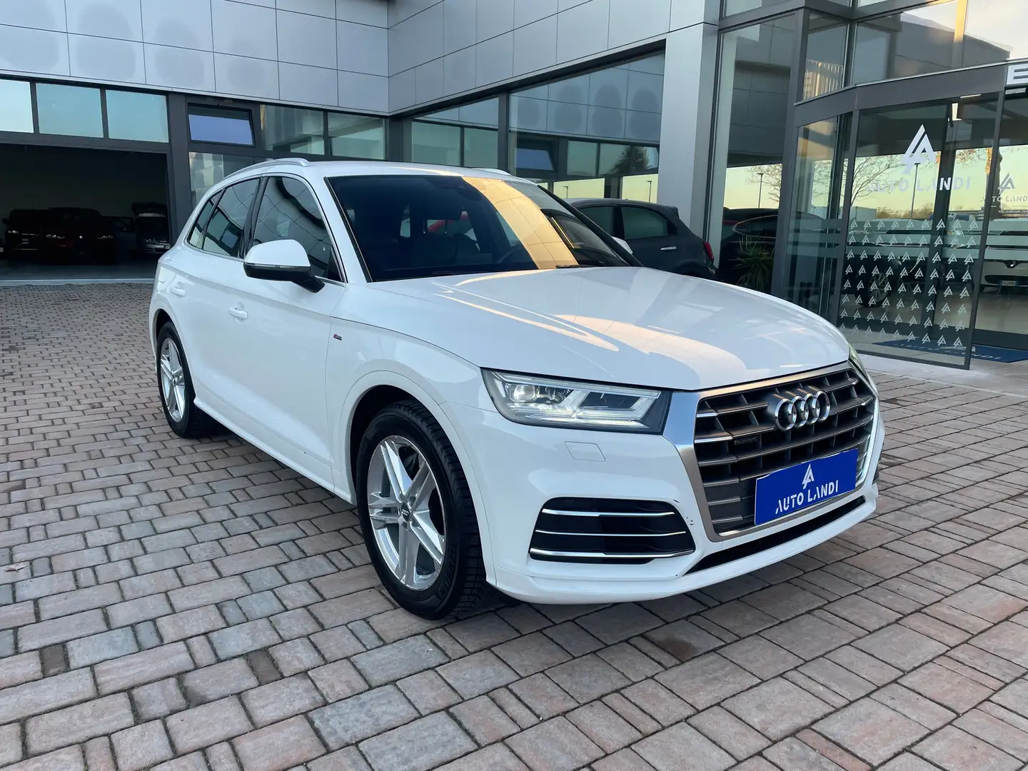 Audi Q5 Q5 50 2.0 tfsi e S line Plu quattro 299cv s-tronic Bianco - 2