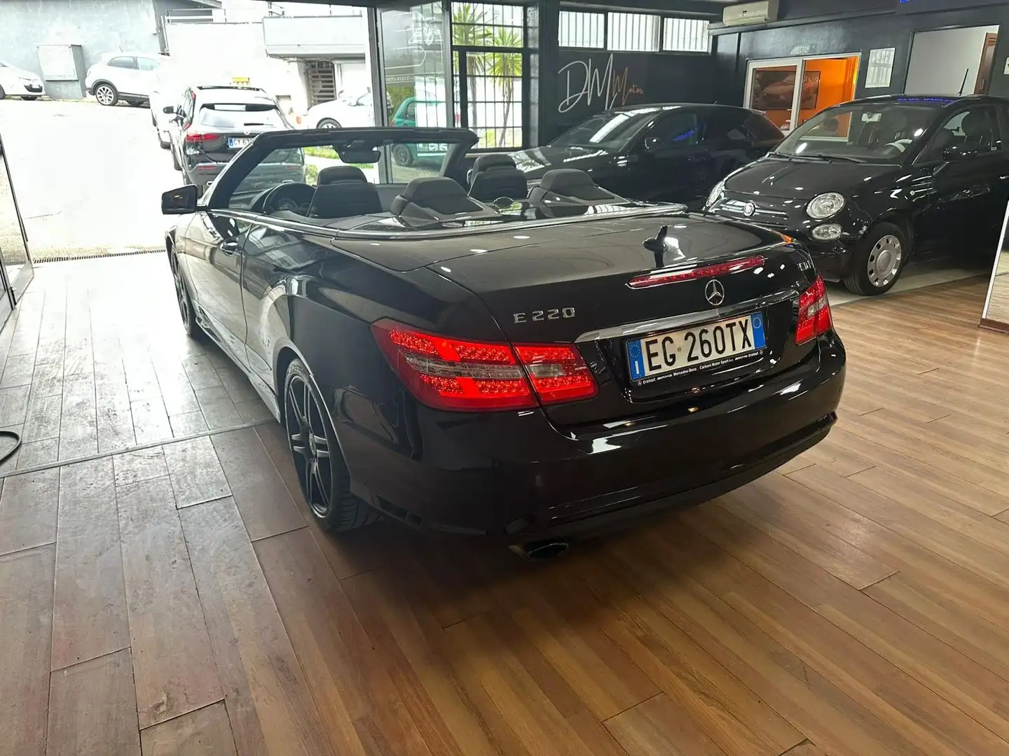 Mercedes-Benz E 220 Cabrio cdi be Avantgarde Nero - 2