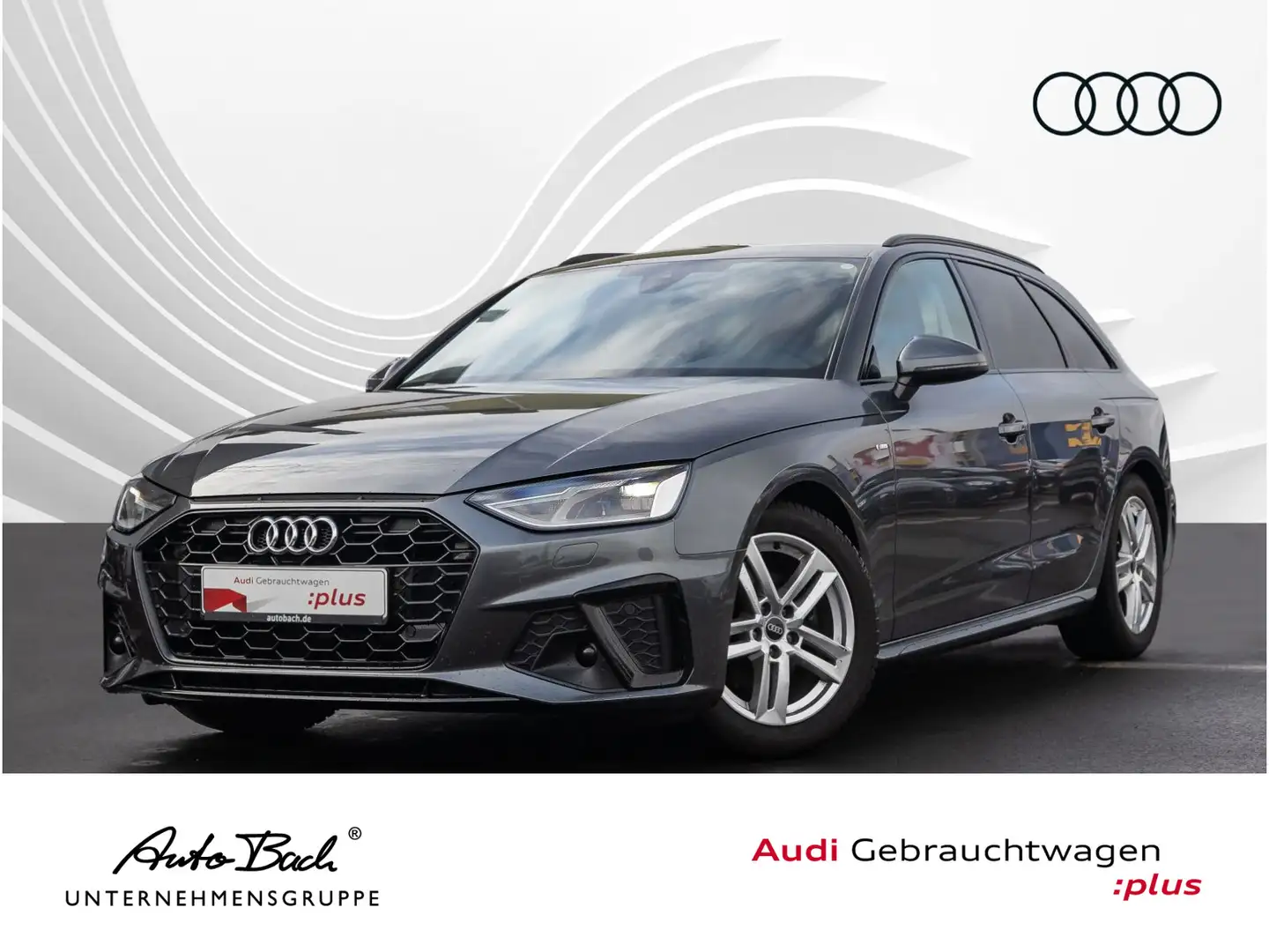 Audi A4 S line 35TDI Stronic Navi ACC EPH Klima Grau - 1