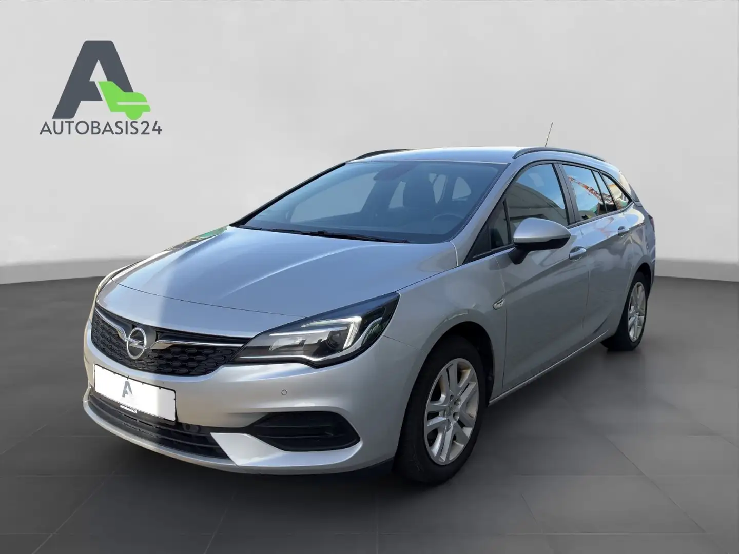 Opel Astra 1.5 Sports Tourer Edition Autom. *AHK*NAVI Argent - 1