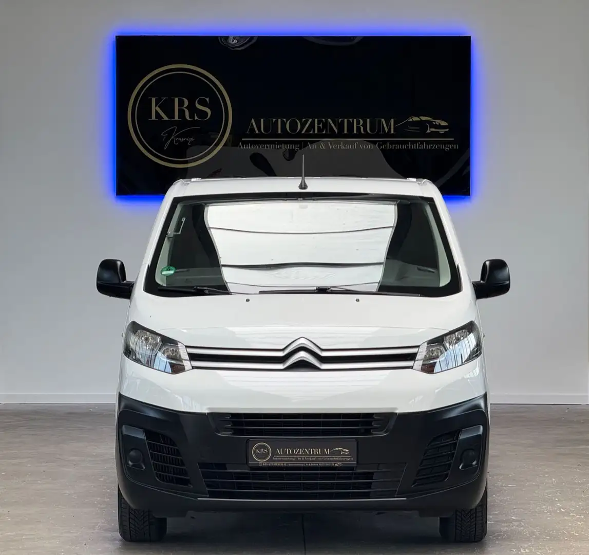 Citroen Jumpy 1.6d Kasten Profi M *NAVI*AHK*FLÜGELTÜREN* Weiß - 2