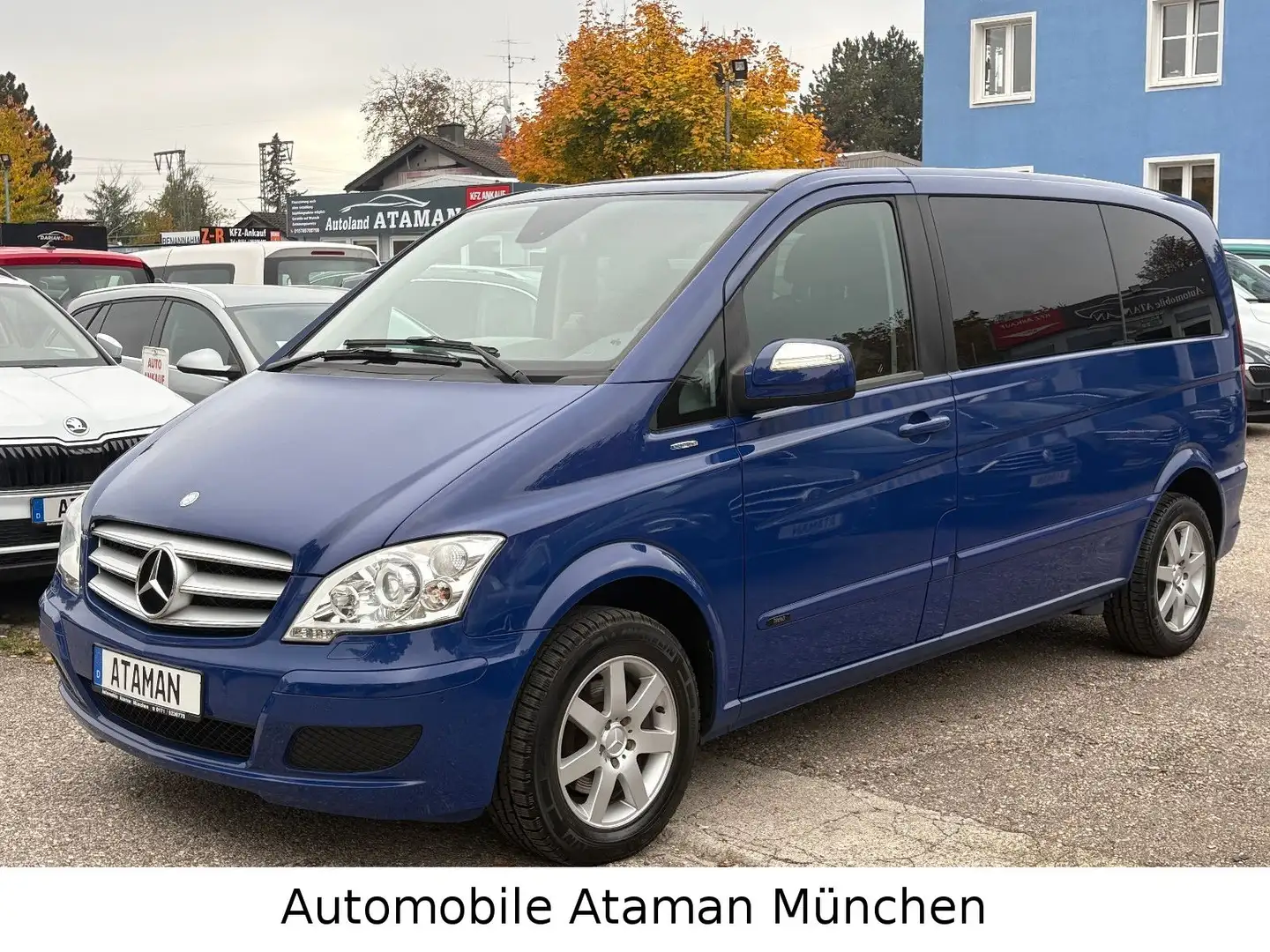 Mercedes-Benz Viano 2.2 CDI / Klima / 6-Sitze / 1.Hand / 95´km Blau - 2