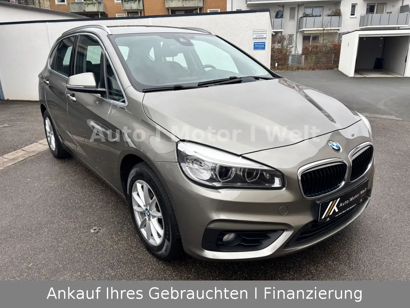 BMW 218 1.Hand MwSt ausweisbar LED/SHZ Silber - 1