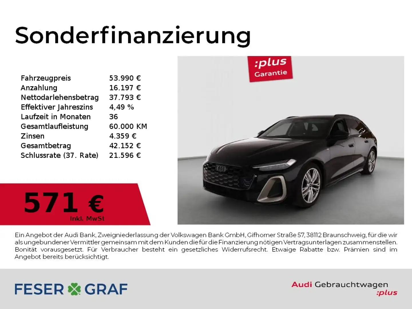 Audi A5 Avant TFSI qu.Stronic S-line,Matrix,Tech+,AZV,B&O Schwarz - 1