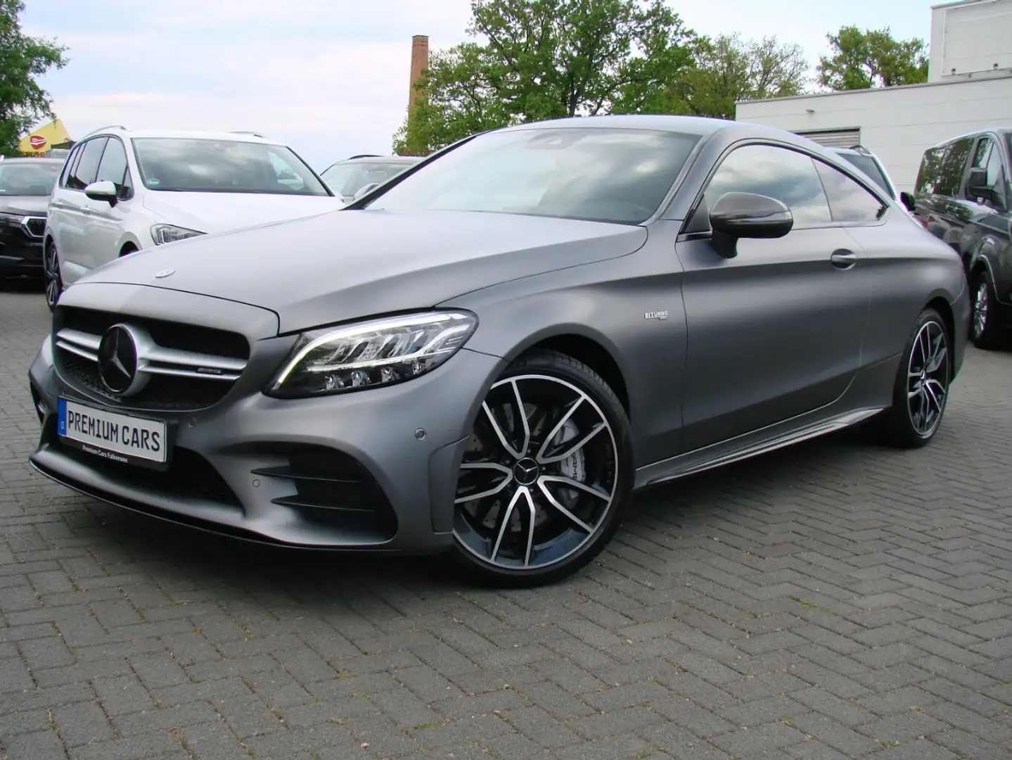 Mercedes-Benz C 43 AMG Coupé 4Matic Night LED Burmester HeadUp siva - 2