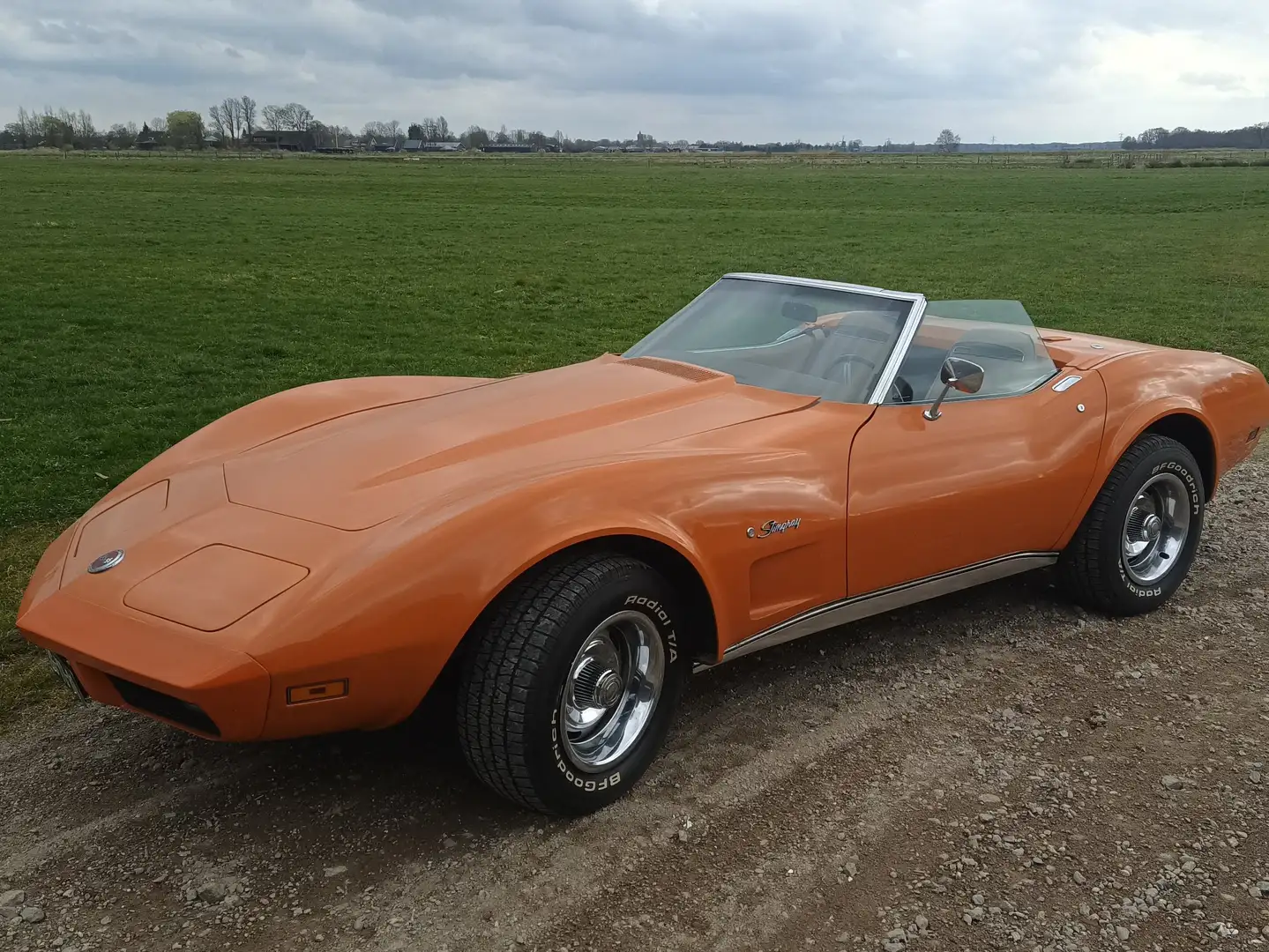 Chevrolet Corvette C3 Convertible Oranžová - 2