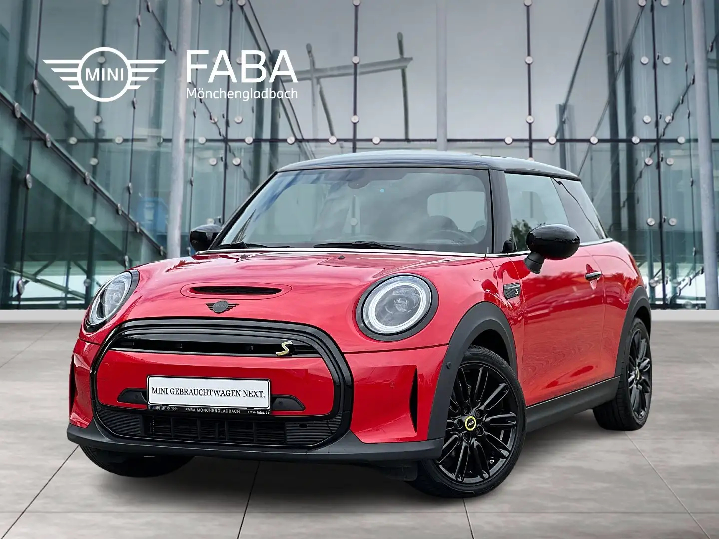 MINI Cooper SE Hatch DAB LED Pano.Dach RFK Navi Shz Red - 1